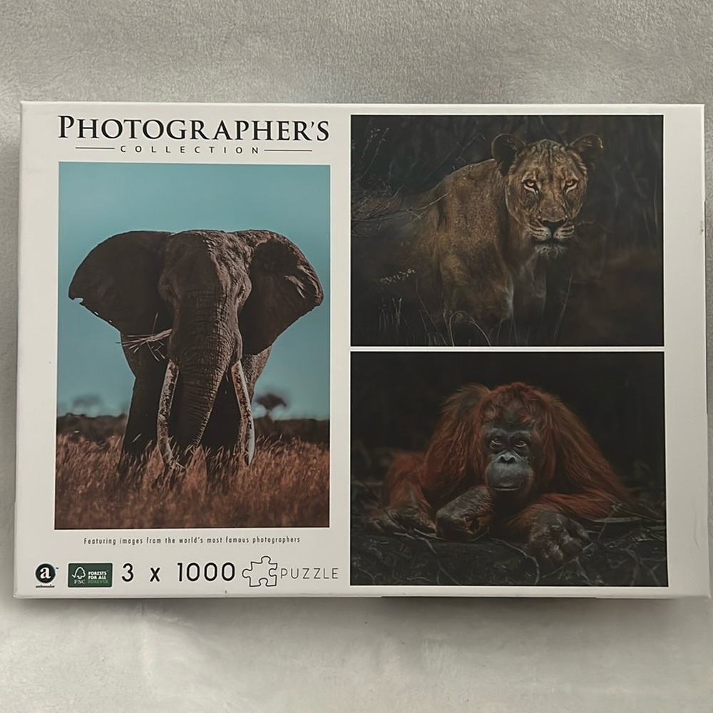 New In Box! Wild Animal puzzles